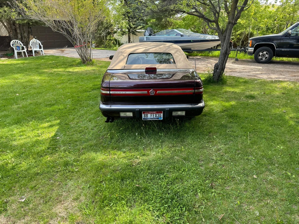 1989 Chrysler TC by Maserati - Image 26 of 31