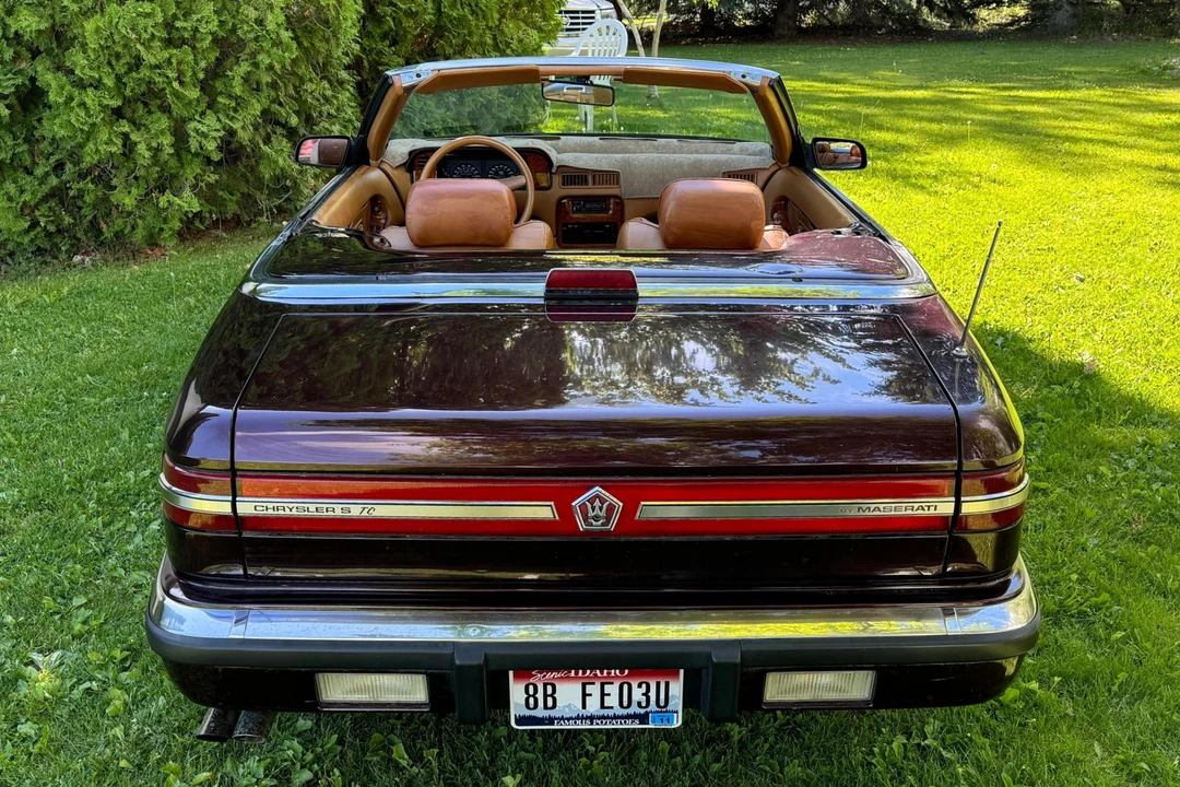 1989 Chrysler TC by Maserati - Image 5 of 31