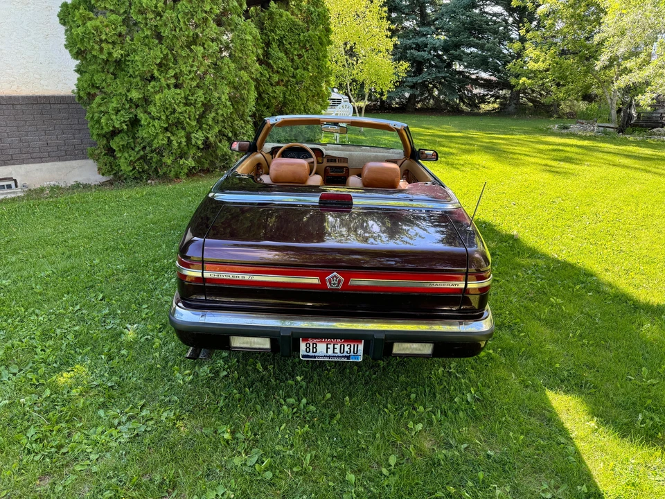 1989 Chrysler TC by Maserati - Image 16 of 31