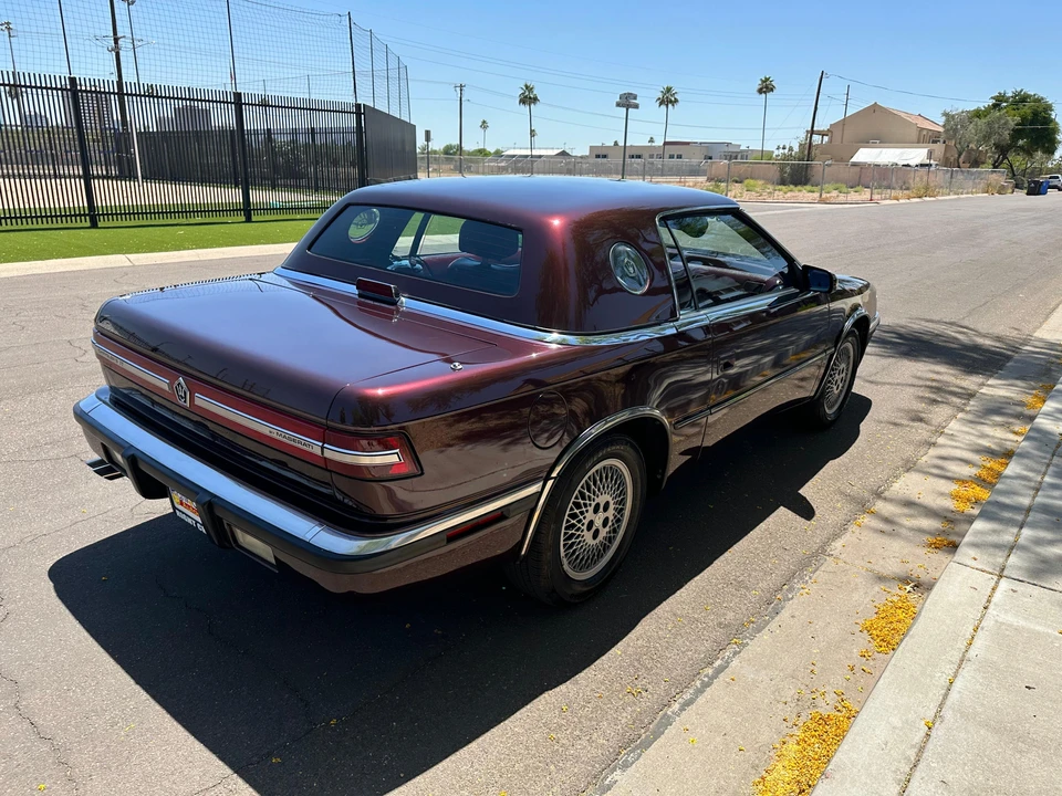 1989 Chrysler TC by Maserati - Image 25 of 31