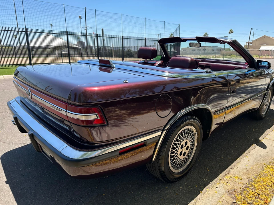 1989 Chrysler TC by Maserati - Image 13 of 31