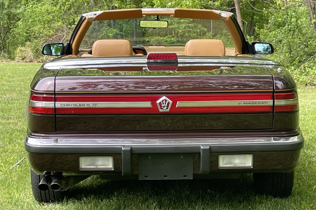 1989 Chrysler TC by Maserati - Image 5 of 31