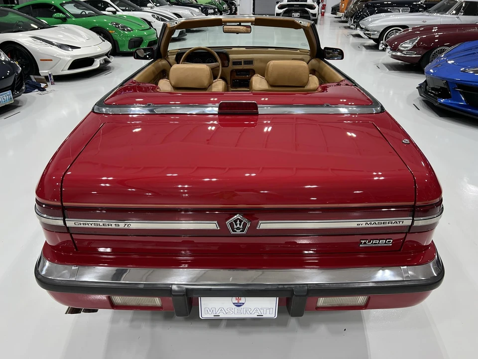 1989 Chrysler TC by Maserati - Image 14 of 31