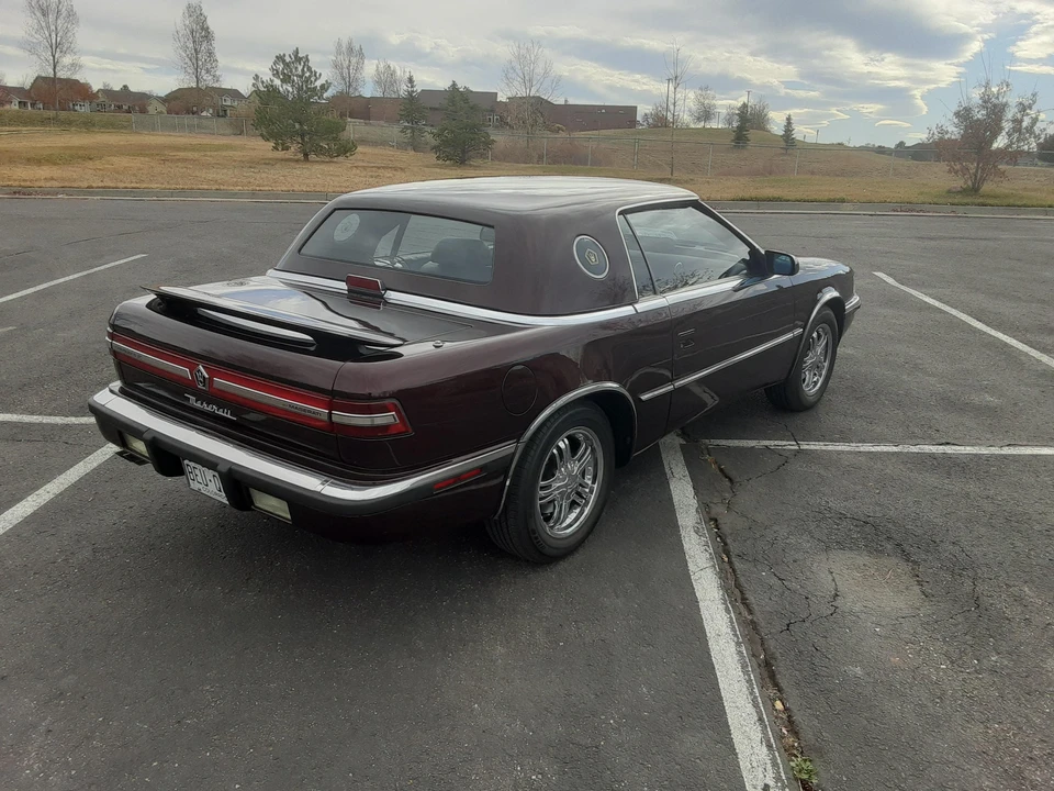 1989 Chrysler TC by Maserati - Image 16 of 21