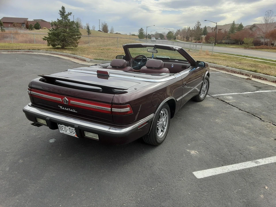 1989 Chrysler TC by Maserati - Image 15 of 21