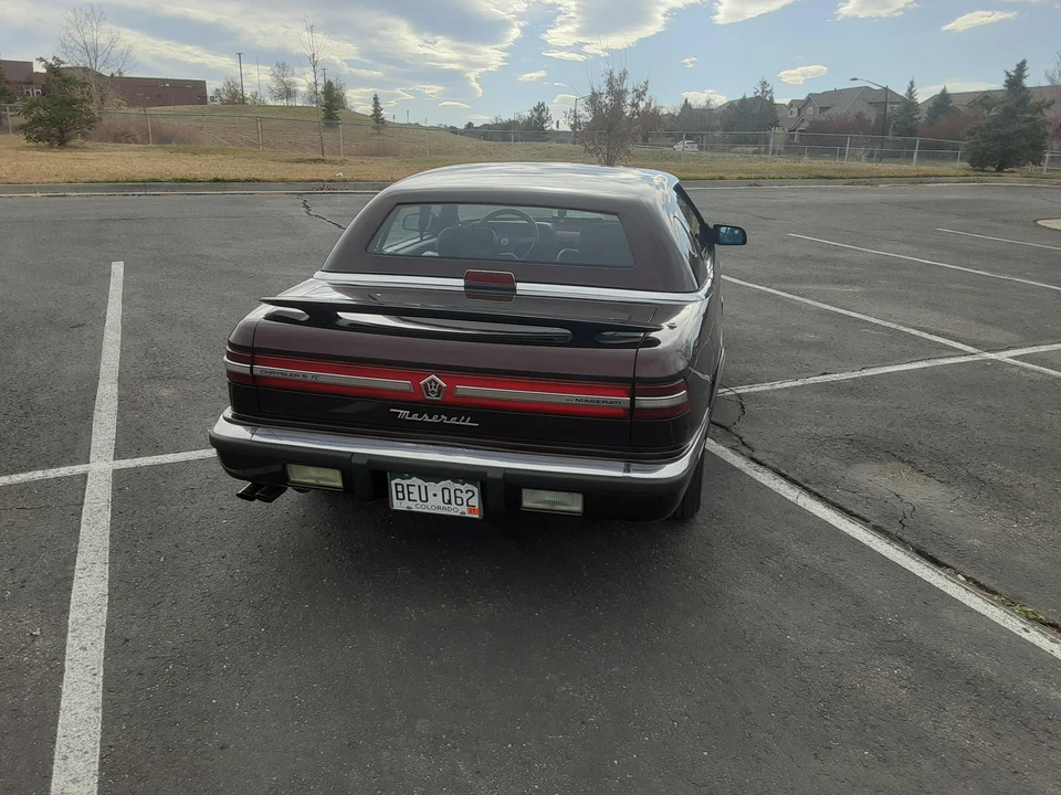 1989 Chrysler TC by Maserati - Image 14 of 21