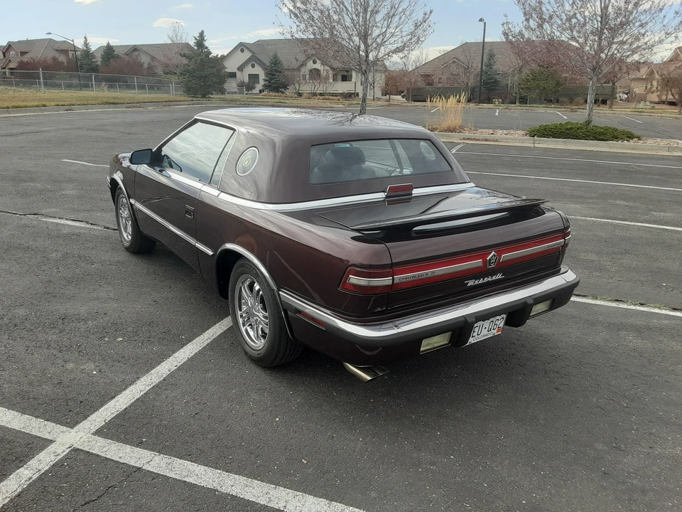 1989 Chrysler TC by Maserati - Image 13 of 21