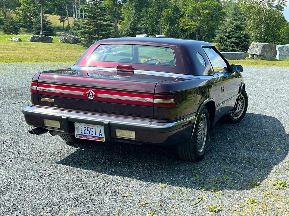 1989 Chrysler TC by Maserati - Image 26 of 31