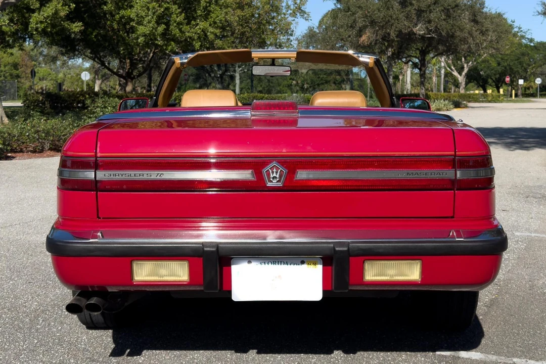 1989 Chrysler TC by Maserati - Image 5 of 31