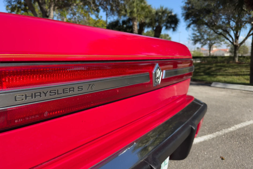 1989 Chrysler TC by Maserati - Image 12 of 31