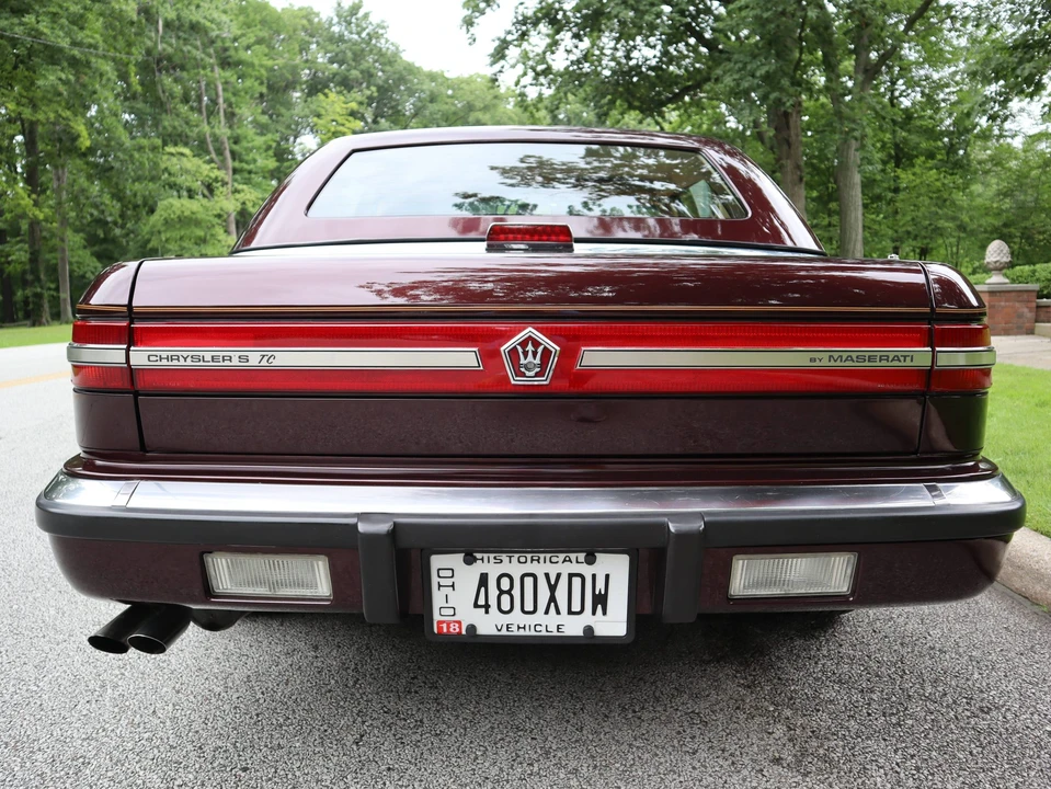 1989 Chrysler TC by Maserati - Image 10 of 31
