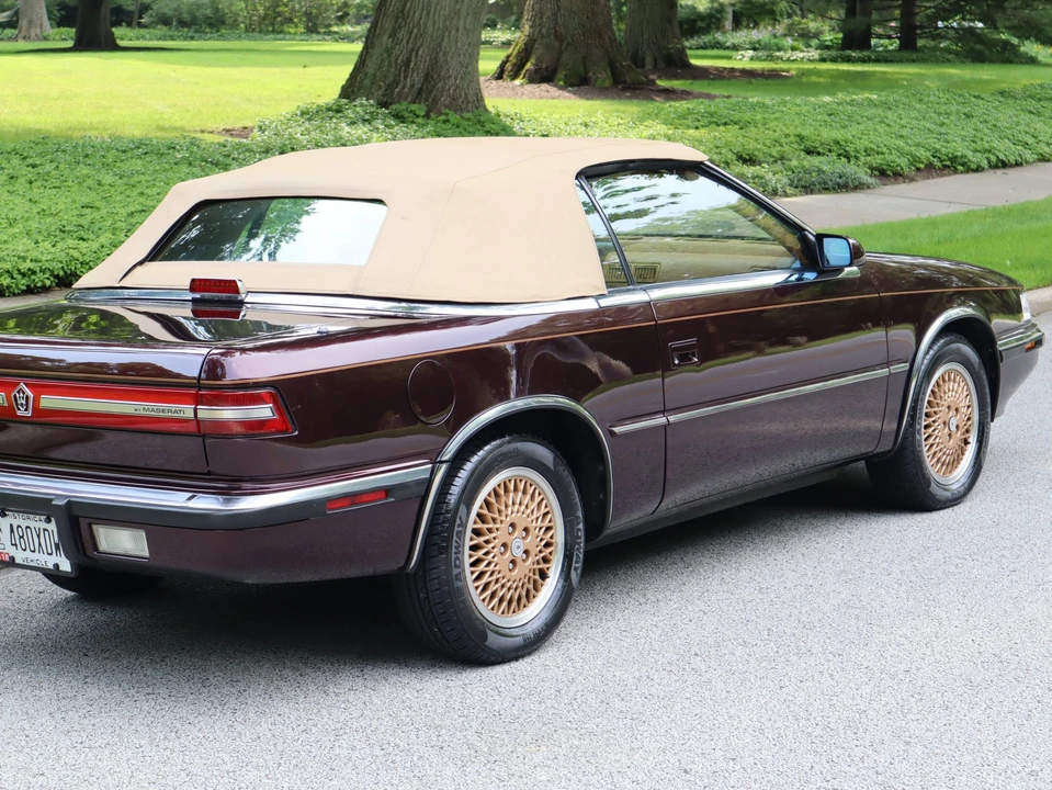 1989 Chrysler TC by Maserati - Image 30 of 31