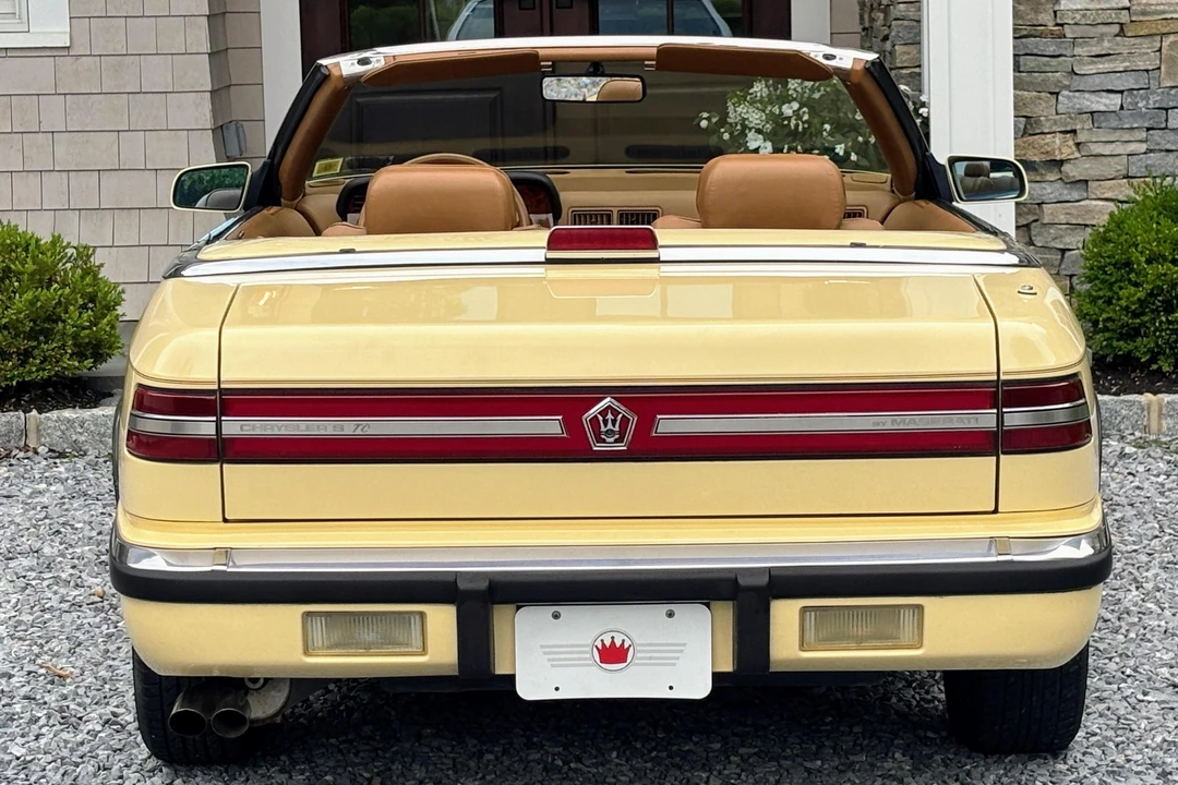 1989 Chrysler TC by Maserati - Image 5 of 31