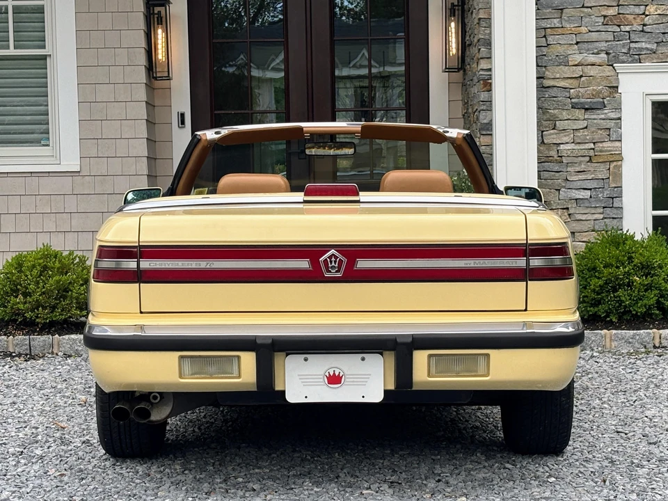 1989 Chrysler TC by Maserati - Image 18 of 31