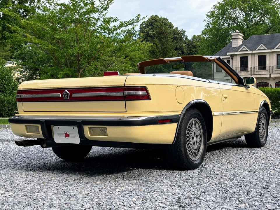 1989 Chrysler TC by Maserati - Image 19 of 31