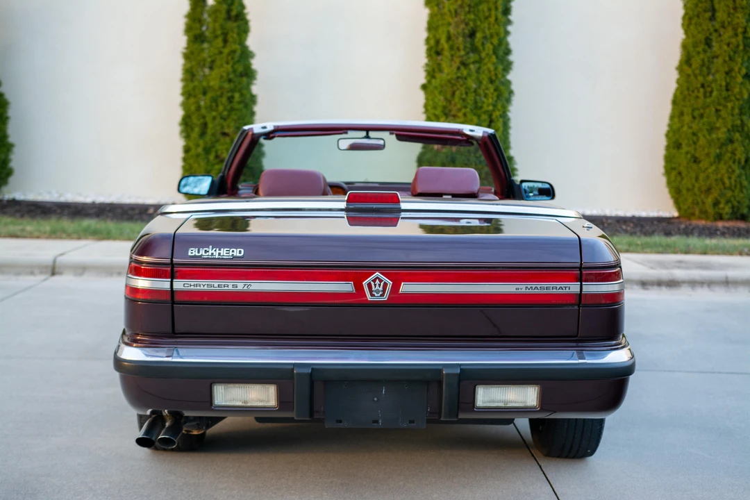 1989 Chrysler TC by Maserati - Image 9 of 31