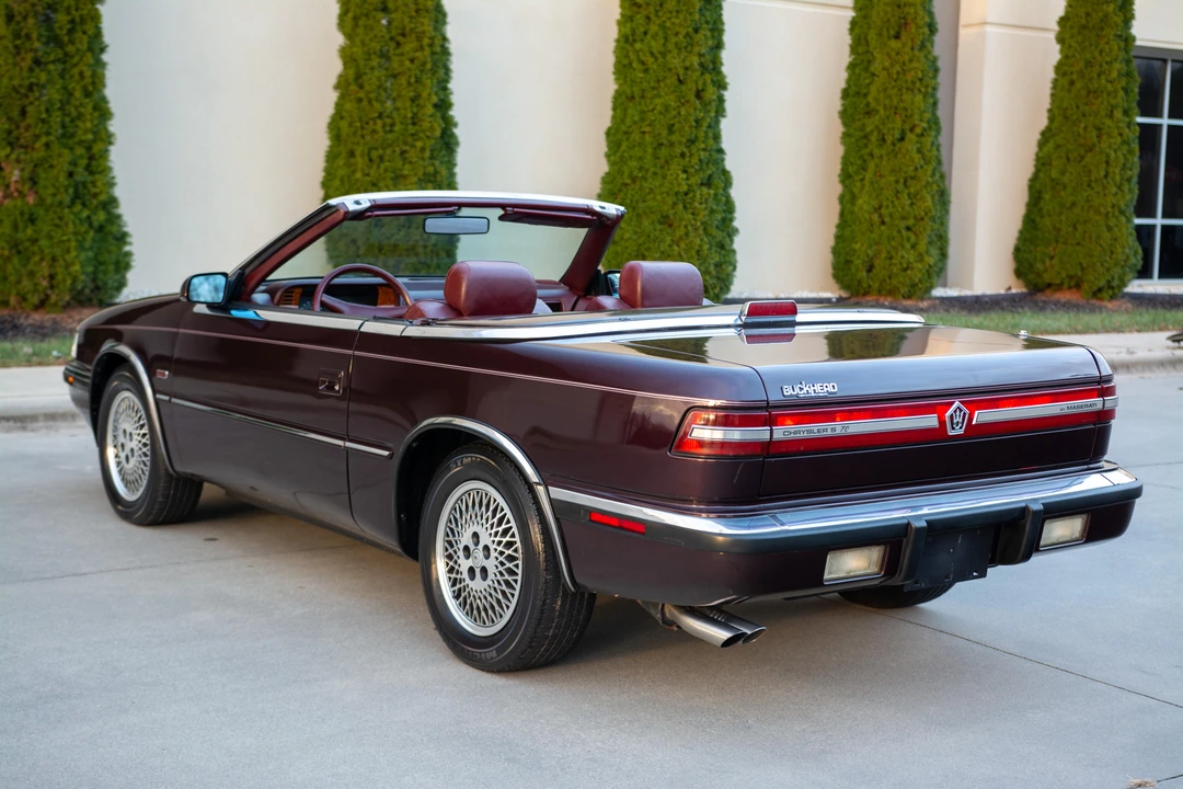 1989 Chrysler TC by Maserati - Image 8 of 31