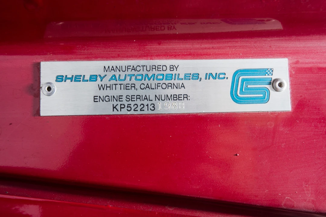1989 Dodge Shelby CSX - Image 11 of 24