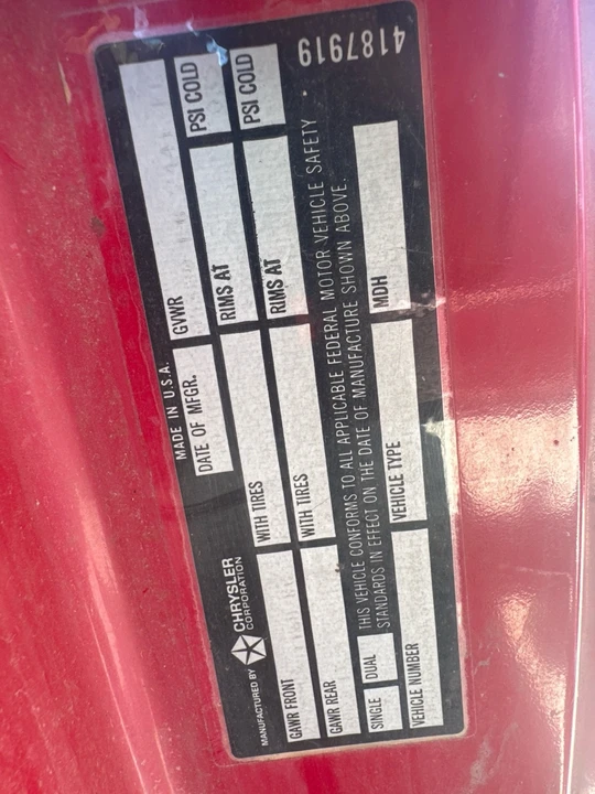 1989 Dodge Dakota 1st Gen - Image 19 of 28