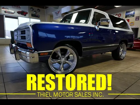 1989 Dodge Ramcharger Custom 2WD