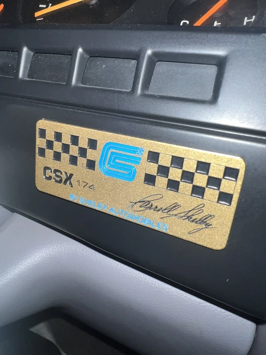 1989 Dodge Shelby CSX - Image 5 of 6
