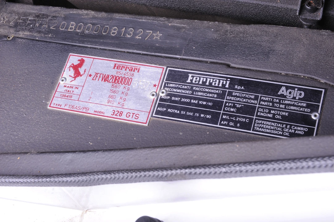 1989 Ferrari 328 GTS - Image 4 of 6