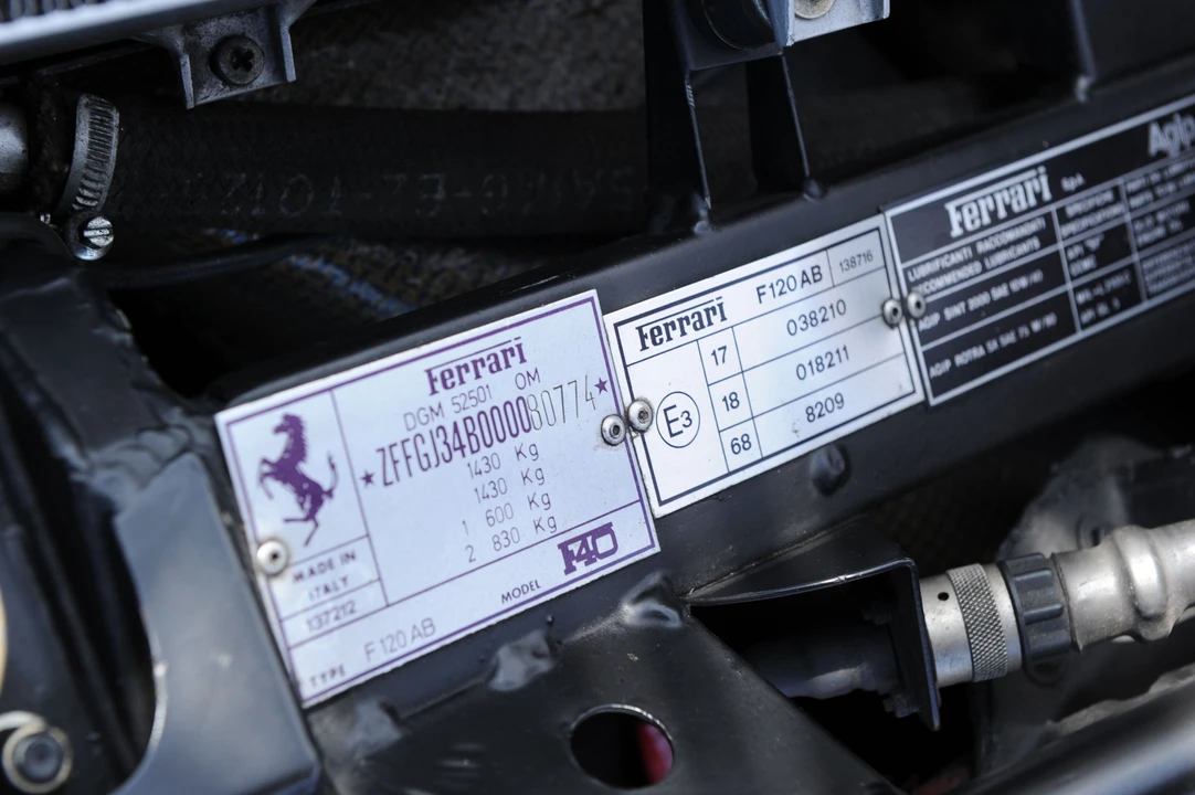 1989 Ferrari F40 - Image 16 of 29