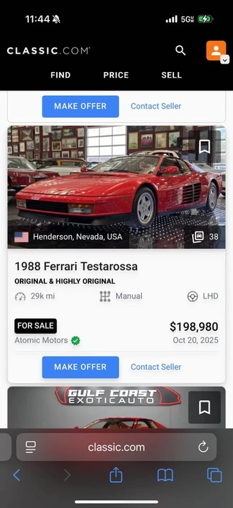 1989 Ferrari Testarossa - Image 9 of 9