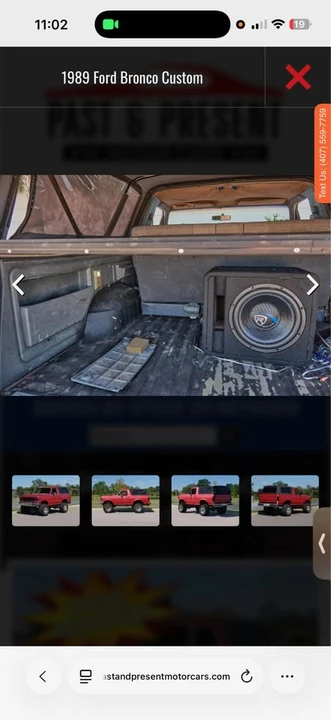 1989 Ford Bronco 4th Gen - Image 5 of 6