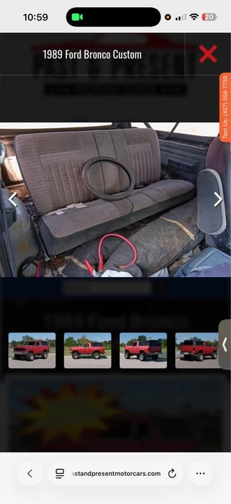 1989 Ford Bronco 4th Gen - Image 3 of 6