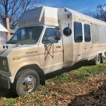 1989 Ford E350 Super Duty Cargo Commercial Van 3D