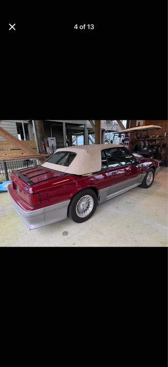 1989 Ford Mustang 3rd Gen - Image 2 of 5