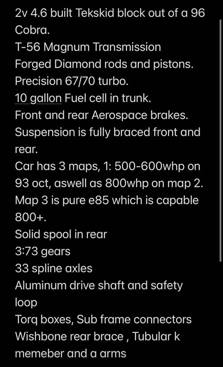 1989 Ford Mustang GT 3rd Gen - Image 12 of 12