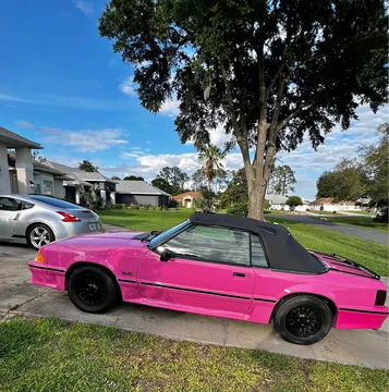 1989 Ford Mustang GT Deluxe Convertible 2D