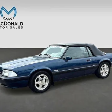 1989 Ford Mustang LX 5.0 Liter Convertible 2D