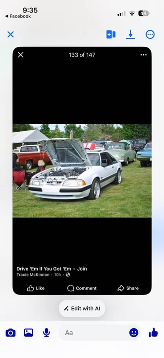 1989 Ford Mustang 3rd Gen - Image 4 of 5