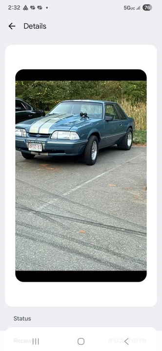 1989 Ford Mustang 3rd Gen - Image 2 of 10