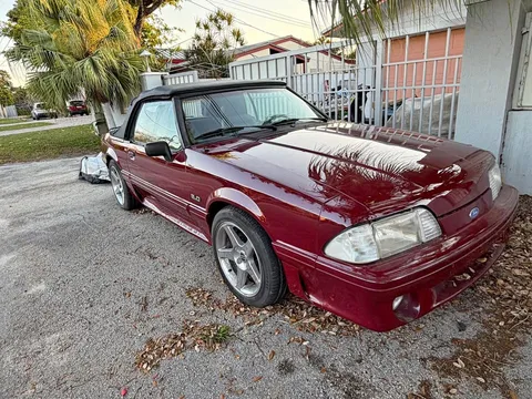 1989 Ford Mustang LX 5.0 Liter Convertible