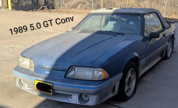 1989 Ford Mustang GT 5.0 Convertible