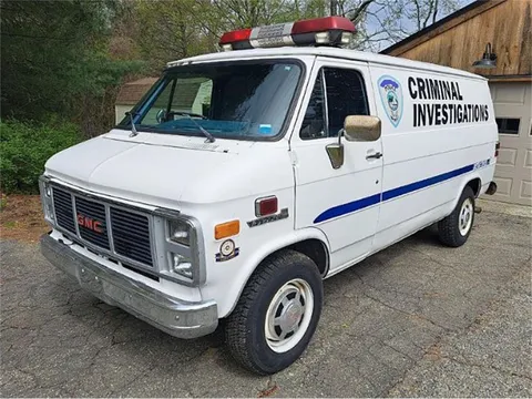 1989 GMC 3500 Police Van
