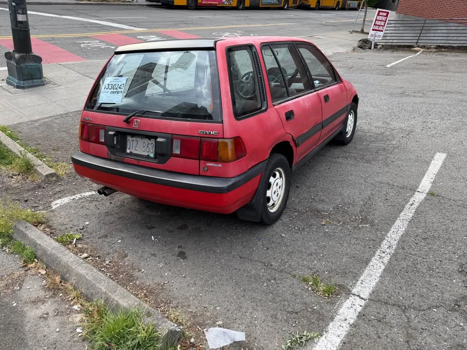 1989 Honda Civic 4th Gen - Image 3 of 4