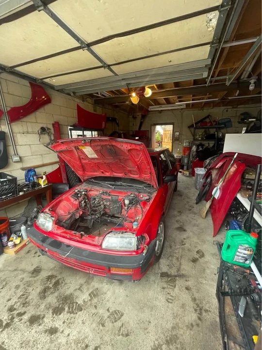 1989 Honda Civic Si 4th Gen - Image 10 of 12