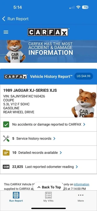 1989 Jaguar XJS - Image 5 of 14