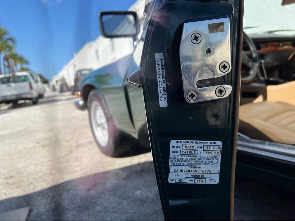 1989 Jaguar XJS Pre-Facelift V12 - Image 13 of 20