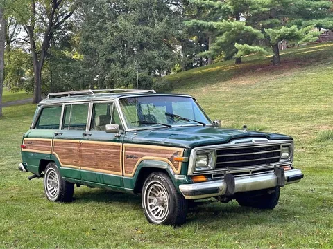1989 Jeep Grand Wagoneer Special Order Juniper Green
