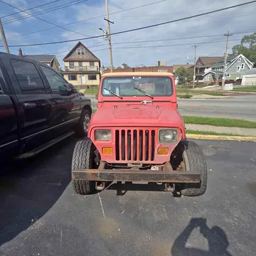 1989 Jeep Wrangler S Sport Utility