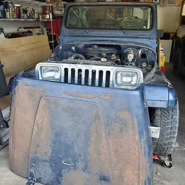 1989 Jeep YJ for Parts