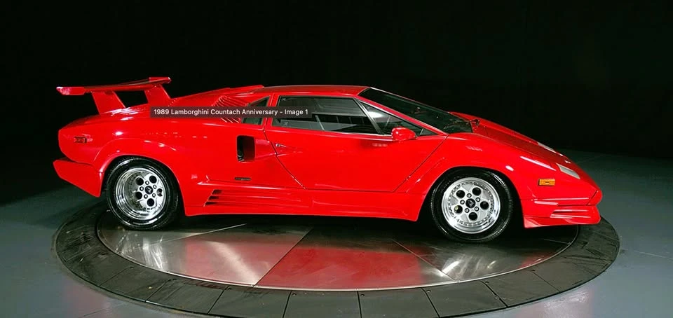 1989 Lamborghini Countach 25th Anniversary Edition - Image 2 of 3