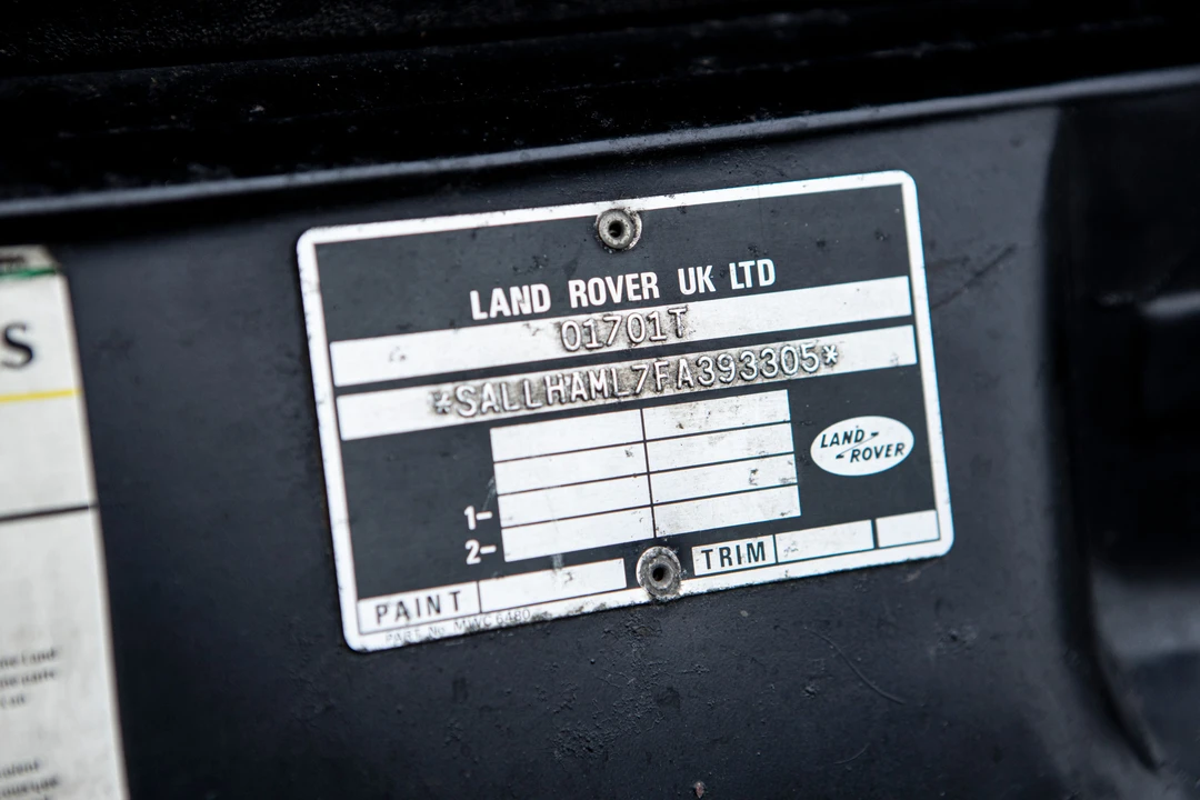 1989 Land Rover Range Rover Classic - Image 4 of 10