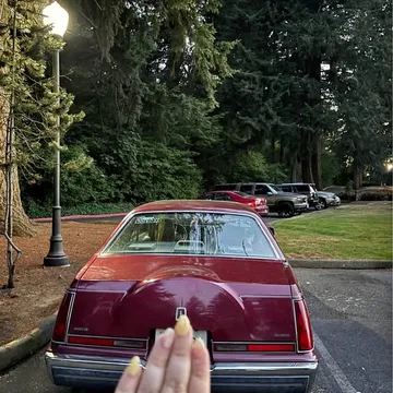 1989 Lincoln Mark VII Bill Blass Designer 2D
